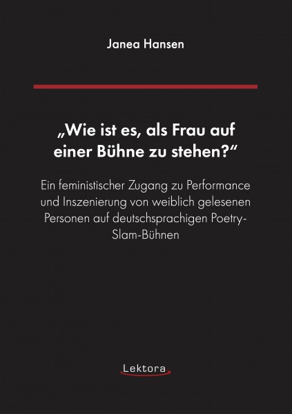 „Wie ist es, als Frau auf einer Bühne zu stehen?“